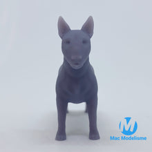 Load image into Gallery viewer, Chien Bull Terrier - 1/24 Ou 1/18 Résine