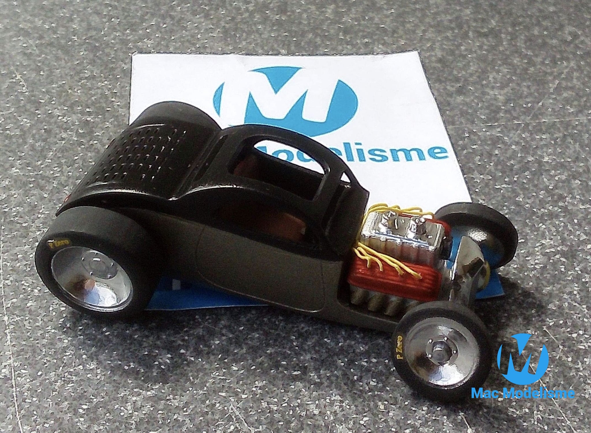Mini hot rod roadster cart – Mac Modelisme