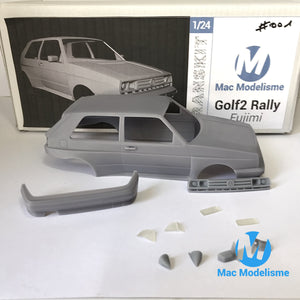 Transkit:  Vw Golf Rally 1/24 - Fujimi Golf2